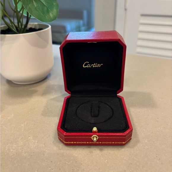Cartier Red and Black ring Box - Picture 2 of 5